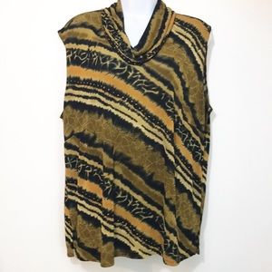 Donna Toran. Ladies Size XL. Top